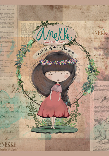 Bilježnica Anekke 42L, A4, linije, meki uvez