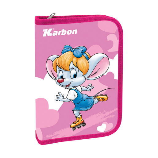 Puna pernica 1zip, 2 preklopa KARBON GITA