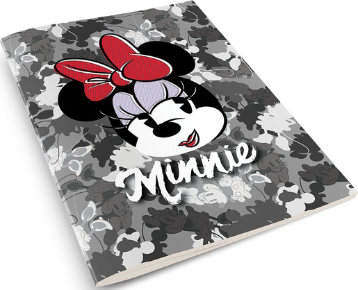 Bilježnica,  Disney Minnie, A4, linije, meki uvez