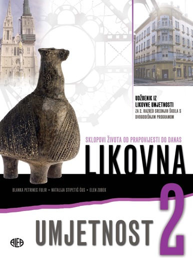 LIKOVNA UMJETNOST 2, udžbenik za dvogodišnji program