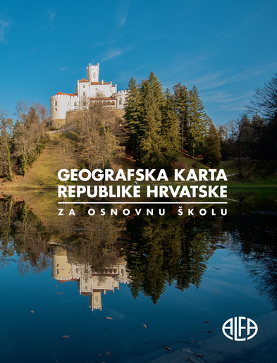 GEOGRAFSKA KARTA RH za osnovnu školu