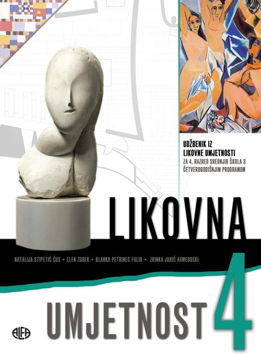 LIKOVNA UMJETNOST 4, udžbenik