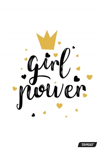 Bilježnica  TARGET GLITTER A4 ,linije, meki uvez