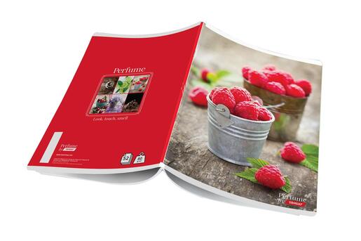 Bilježnica TARGET PARFUME, A4, geometrijska, meki uvez