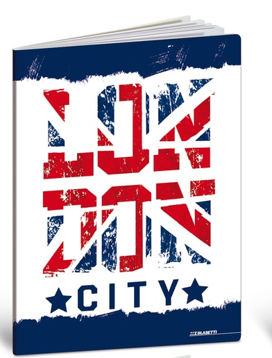 Bilježnica TEEN BOY, A4, kvadratići, meki uvez