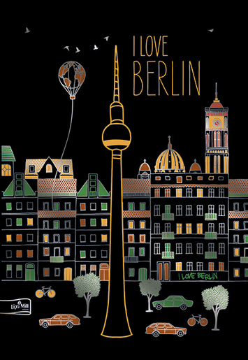 Bilježnica CITIES 3D, A4, linije, meki uvez Lipa Mill