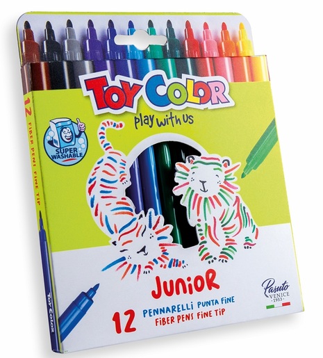 Flomasteri TOY COLOR JUNIOR 1/12