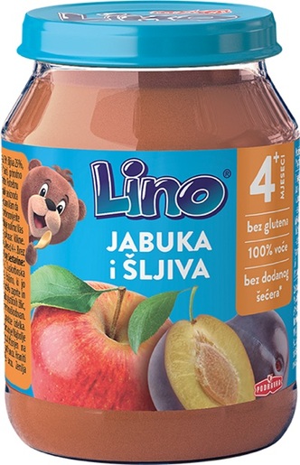 Lino kašica šljiva jabuka 190 g