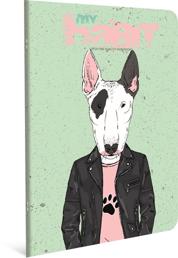 Bilježnica Habit, A4, linije, meke korice