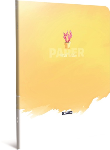 Bilježnica PAPER PASTELS A4, linije, meki uvez