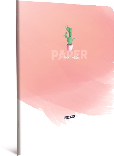 Bilježnica PAPER PASTELS A4, linije, meki uvez