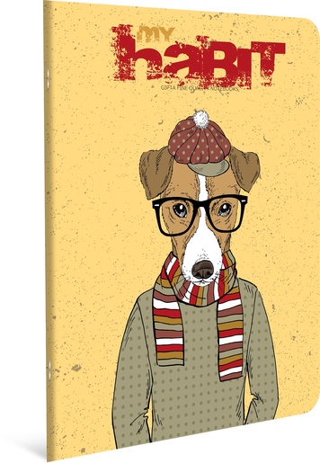 Bilježnica Habit, A4, linije, meke korice