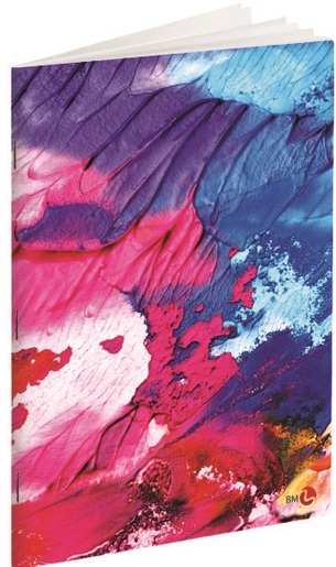 Bilježnica Paint A4, linije, meki uvez