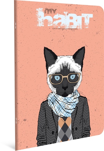 Bilježnica Habit, A4, linije, meke korice