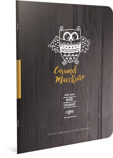 Bilježnica Coffee Book, A4, kvadratići, meke korice