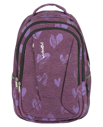 Školski ruksak ergonomski 2u1 WHOOSCH TEEN Purple Heart