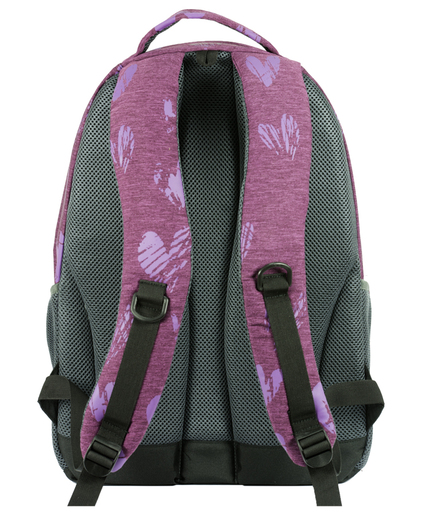 Školski ruksak ergonomski 2u1 WHOOSCH TEEN Purple Heart