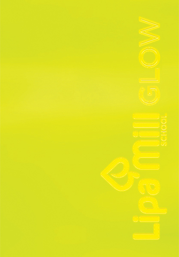 Bilježnica GLOW, A4, linije, meki uvez Lipa Mill