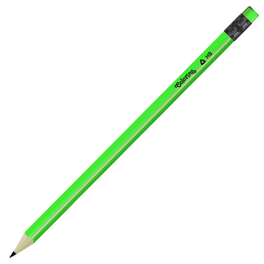 Grafitna olovka Neon Colorino zelena