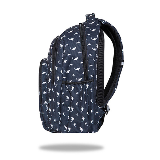 Školski ruksak ergonomski Basic Plus Sharks