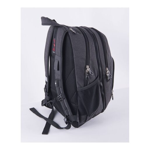 Školski ruksak ergonomski PULSE 2U1  SOLID GREY