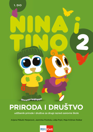 NINA I TINO 2: radni udžbenik prirode i društva za drugi razred osnovne škole, 1. dio