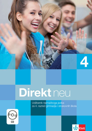 DIREKT NEU 4, udžbenik i radna bilježnica s CD-om