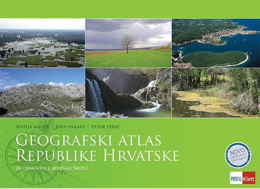 GEOGRAFSKI ATLAS REPUBLIKE HRVATSKE, geografski atlas