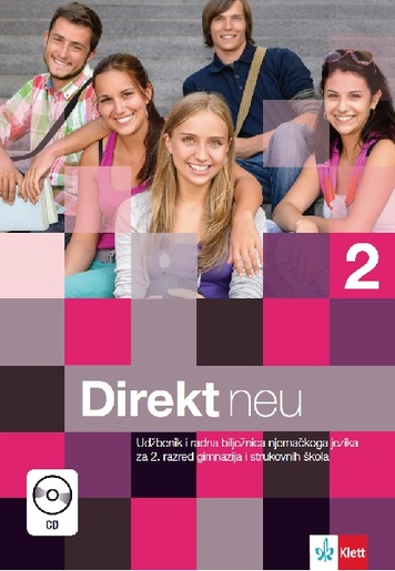 DIREKT NEU 2, udžbenik i radna bilježnica s CD-om