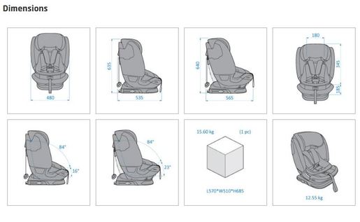 Maxi-Cosi autosjedalica Titan Pro 9-36 kg scribble black