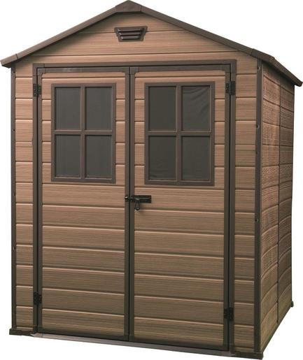 KETER SCALA 6X8 vrtna kućica 185x236x227cm - Smeđa_OŠTEĆENA - 97297710