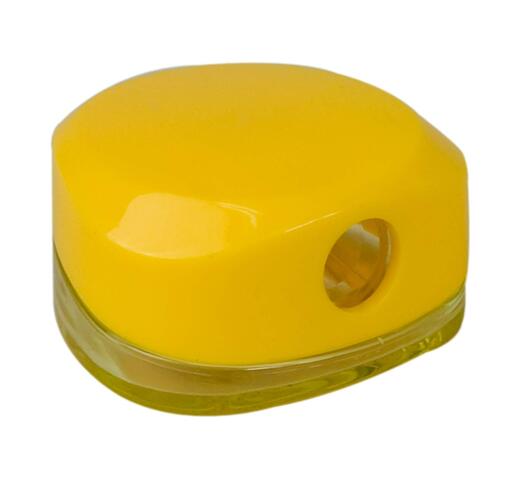 Šiljilo plastično sa kutijicom žuto