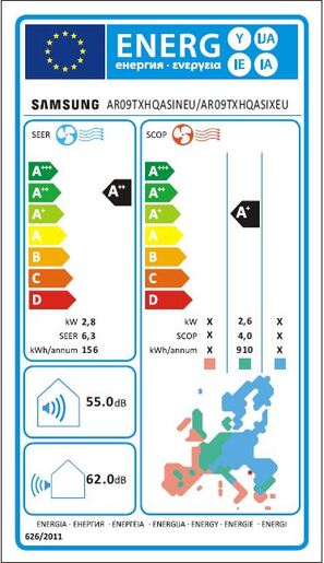 Samsung klima uređaj  AR09TXHQASINEU AR3500