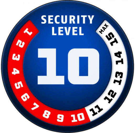 ABUS lokot BORDO 6000/90 Crni