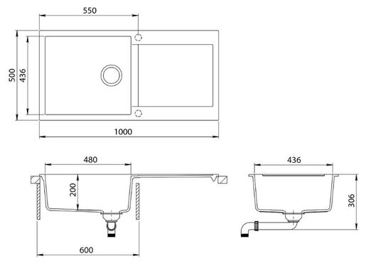 SHR Tesa SQT103-AWP Alba sudoper