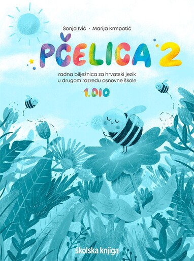 PČELICA 2 - radne bilježnice uz radni udžbenik iz hrvatskog jezika u drugom razredu osnovne škole - komplet 1. i 2 dio