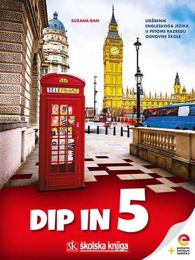 DIP IN 5 udžbenik engleskoga jezika