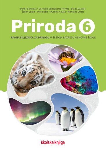 PRIRODA 6 - radna bilježnica za prirodu u šestom razredu osnovne škole