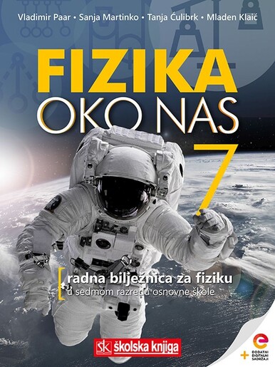 FIZIKA OKO NAS 7, radna bilježnica za fiziku