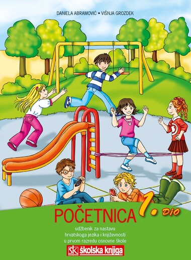 POČETNICA, tiskana slova, udžbenik