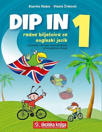 DIP IN 1, radna bilježnica za engleski jezik