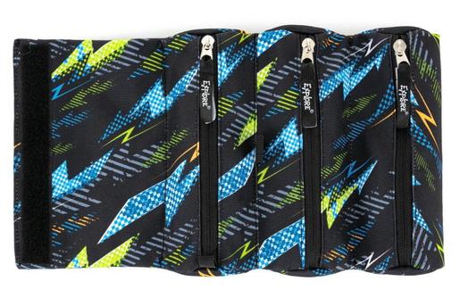 Prazna pernica EXPLORE ROLLUP BLUE LIGHTNING