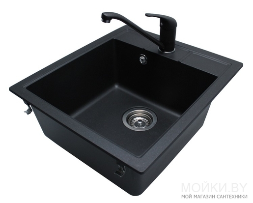 Helika Nova SQN100-AW Black metallic sudoper