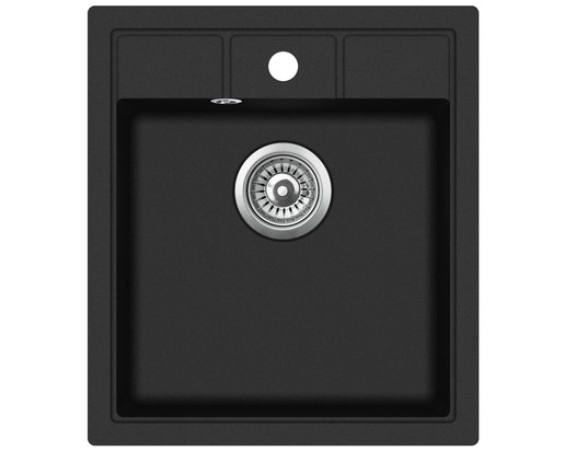 Helika Nova SQN100-W Black metallic sudoper