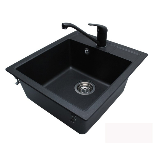 Helika Nova SQN100-W Black metallic sudoper