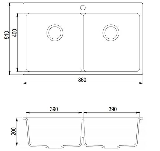 Helika Magna SQM200-AW Alumetallic sudoper