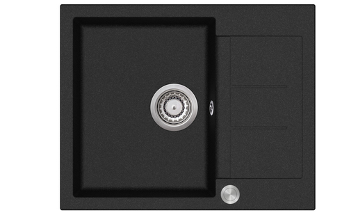 Helika Tesa SQT102-AW Black metallic sudoper