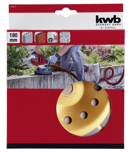 KWB dijamantna brusna ploča, Ø 180, za TE-DW 180