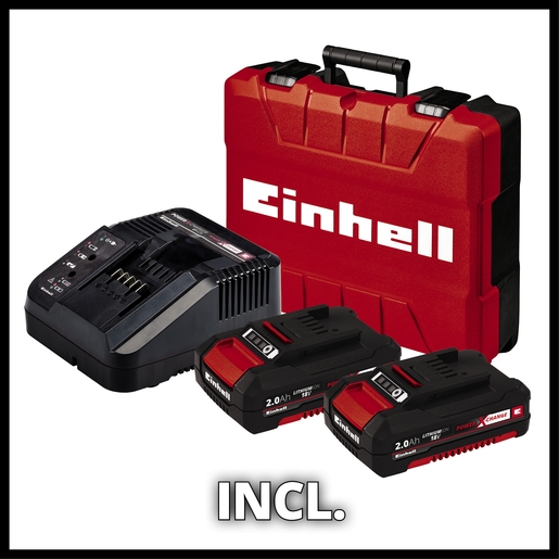 EINHELL udarna aku bušilica u setu TE-CD 18/50 Li-i BL