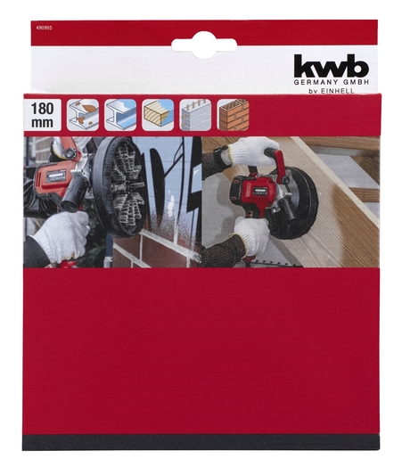 KWB žičana četka za brušenje Ø 180, za TE-DW 180